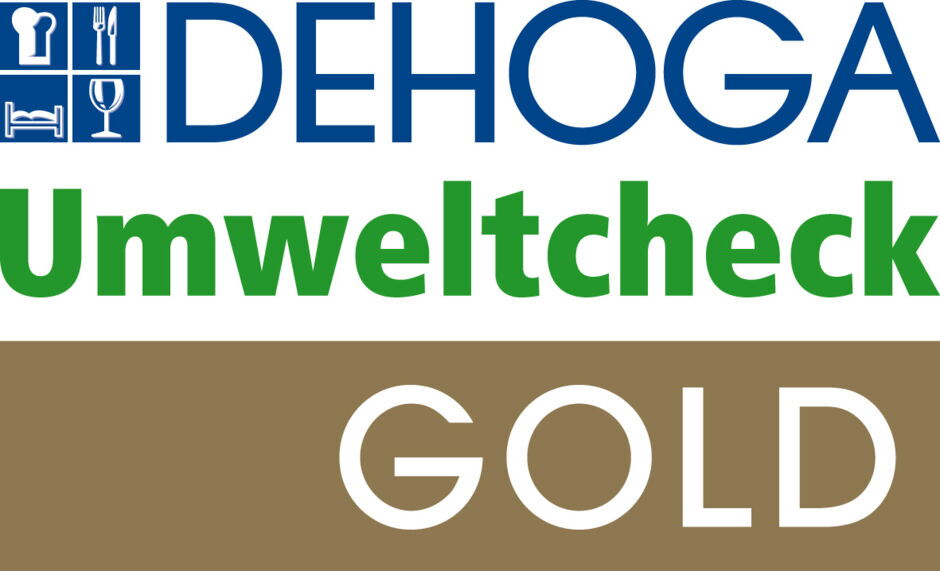 Logo DEHOGA Umweltcheck - Gold Logo DEHOGA Umweltcheck - Gold