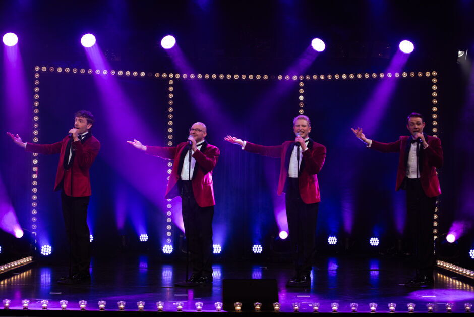 Oh What A Night! - Giuseppe Dulcetta, Rafael Albert, Robert Lankester, Christopher Bolam, v.l.