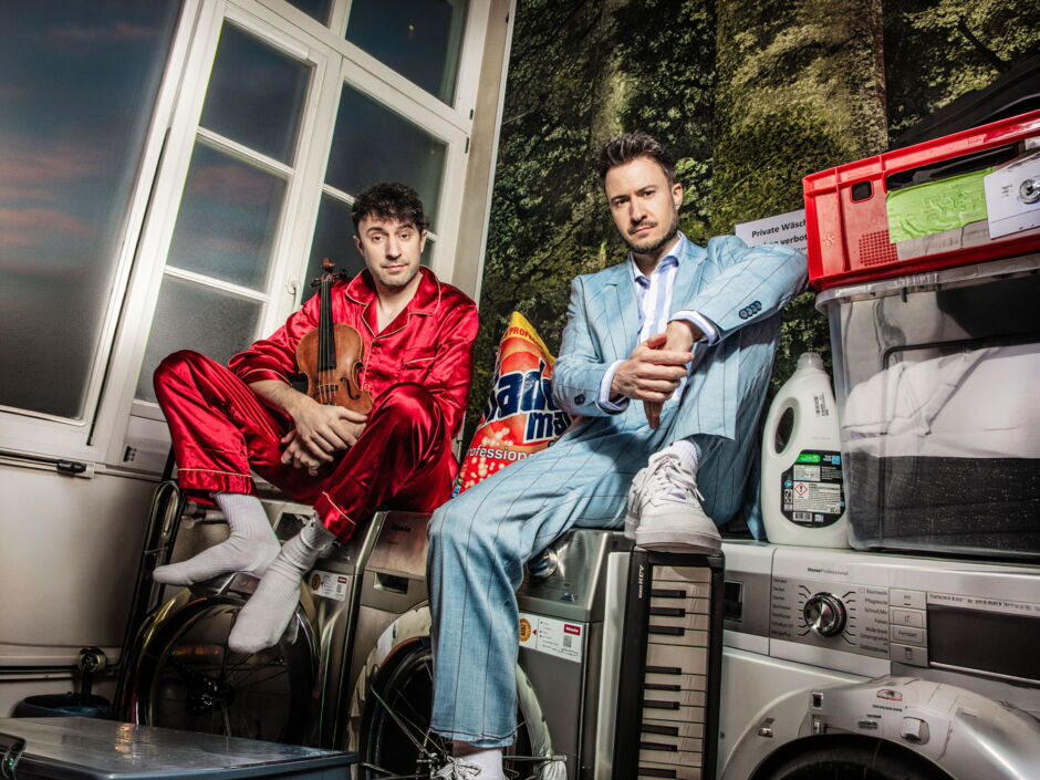 Ass-Dur - BRUDERLIEBE, Dominik Wagner, Florian Wagner, v.l.