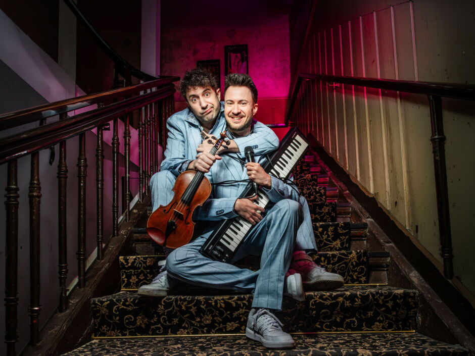 Ass-Dur - BRUDERLIEBE, Dominik Wagner, Florian Wagner, v.l.