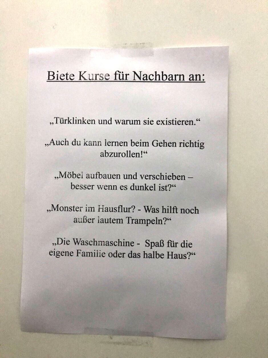 NOTES OF BERLIN