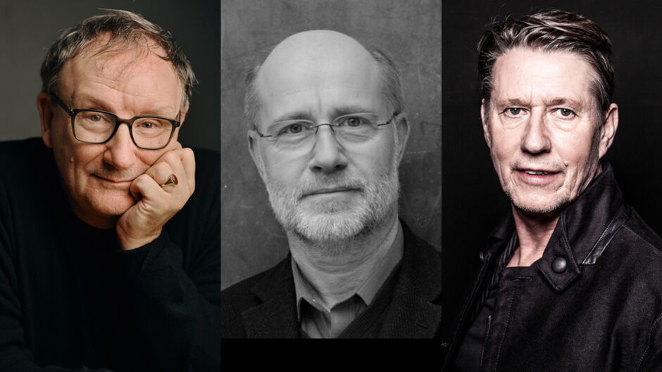 Rainer Bock, Harald Lesch, Andreas Rebers (von links)