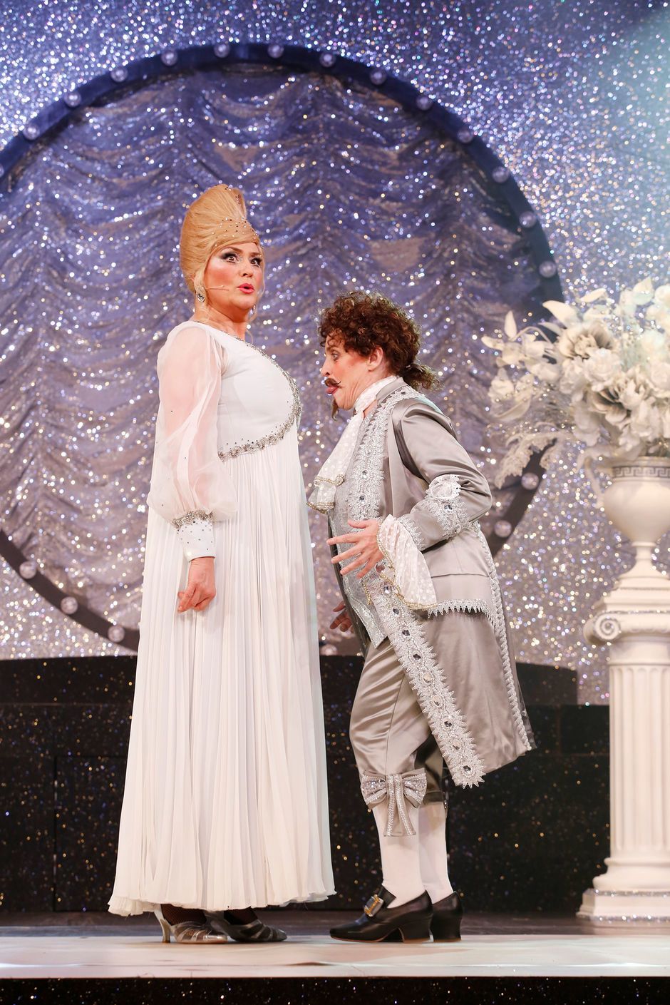 Andreja Schneider (li), Katharina Thalbach (re)