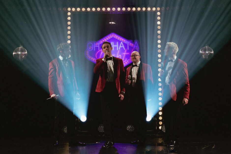 Oh What A Night! - Giuseppe Dulcetta, Christopher Bolam, Rafael Albert, Robert Lankester, v.l.
